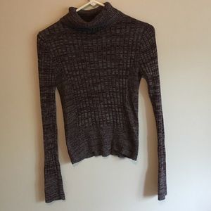 A long sleeve turtle neck shirt